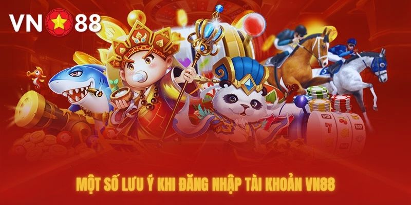 Lưu ý khi đăng nhập VN88