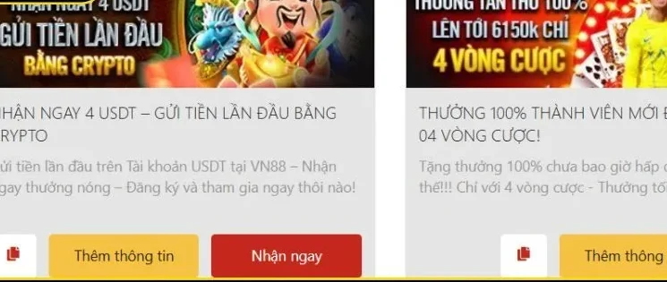 Người chơi có thể cập nhật thông tin tại bảng tin tức VN88